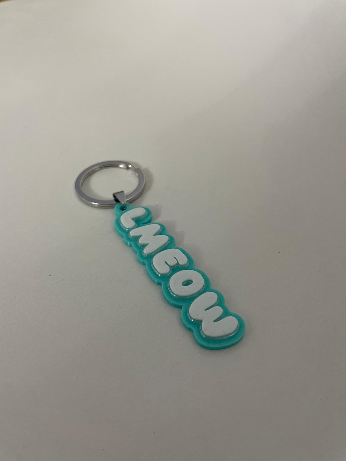 LMEOW Logo Keychain