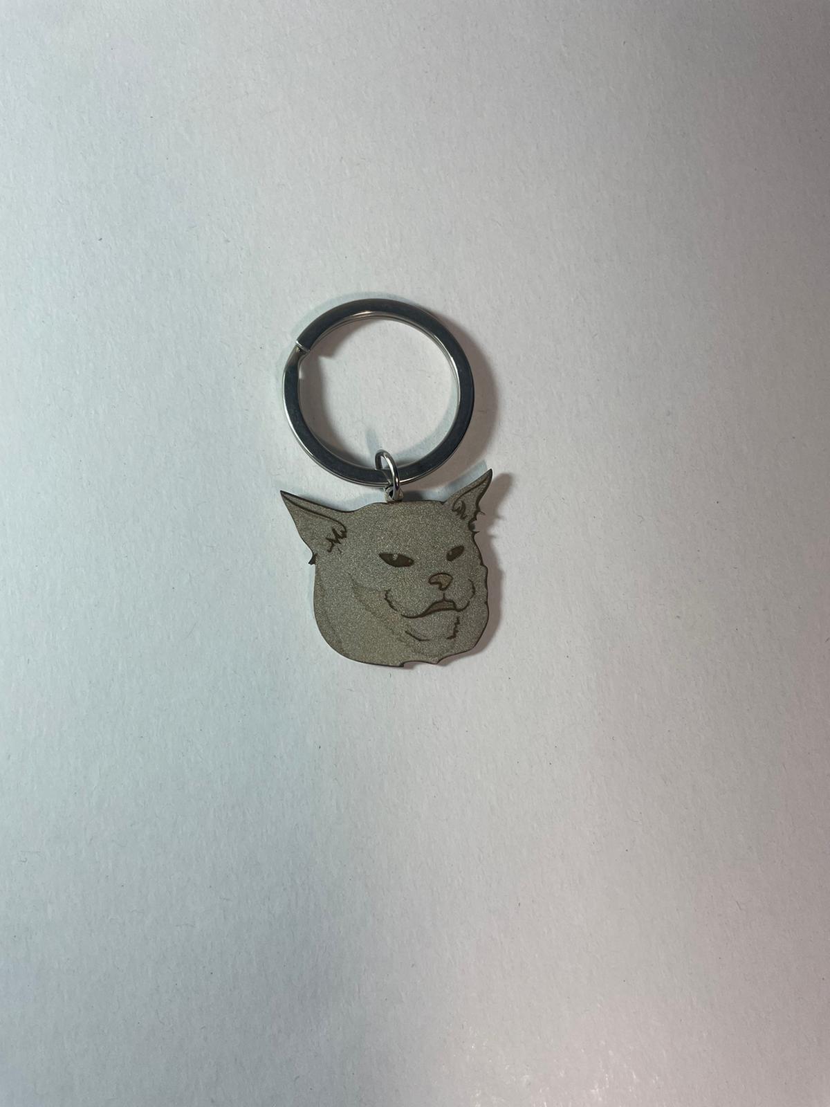 LMEOW Stainless Steel Keychain