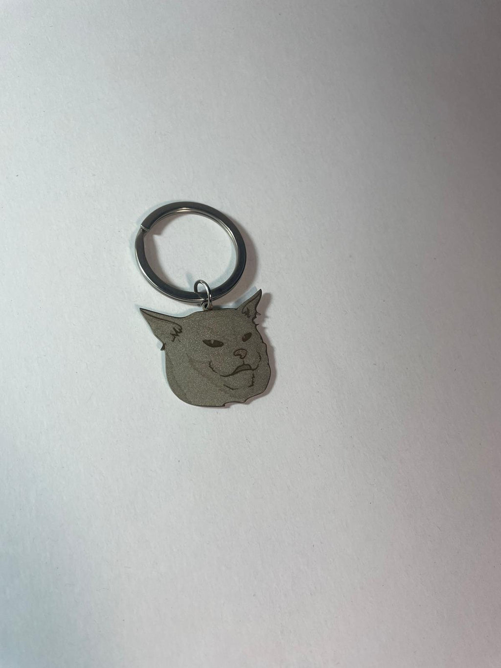 LMEOW Stainless Steel Keychain