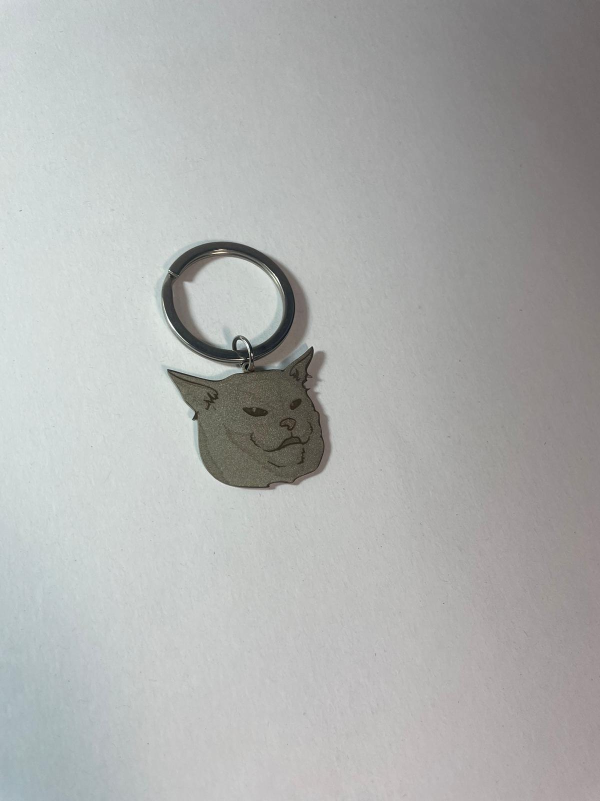 LMEOW Stainless Steel Keychain