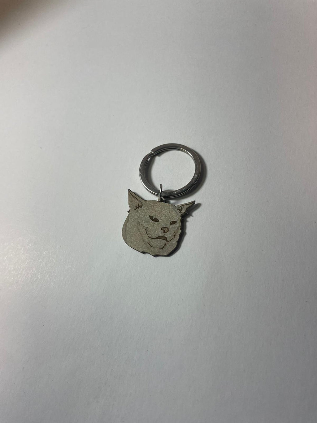 LMEOW Stainless Steel Keychain